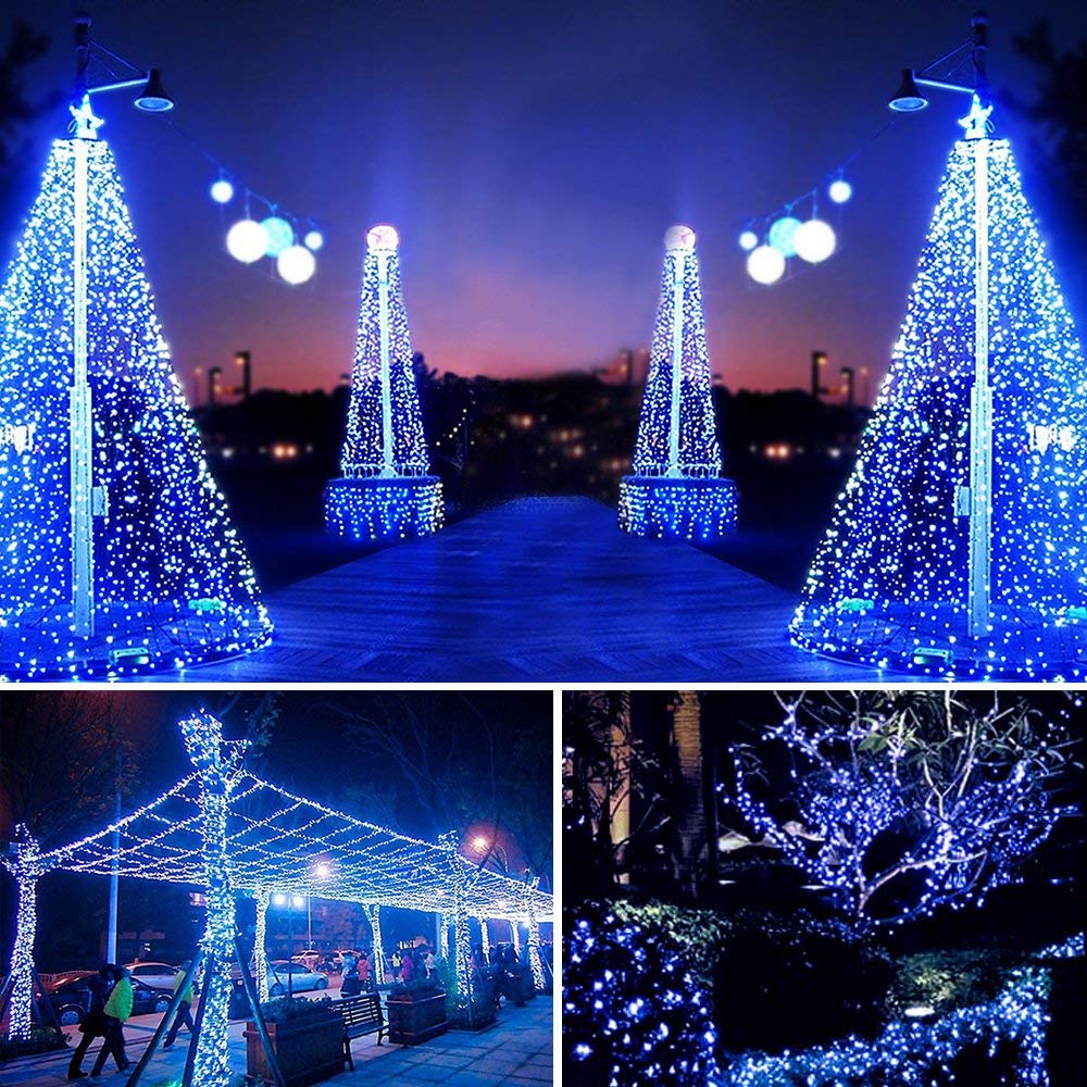 Amazon | Solarmksソーラーイルミネーションライト 150LED ストリング
